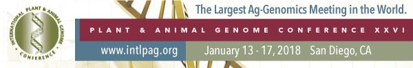 Plant and Animal Genome XXVI Conference (January 13 - 17, 2018)
